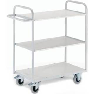 👉 Staal ROLLCART B08-7311 Bureauwagen poedercoating Laadvermogen (max.): 150 kg 4250448505995