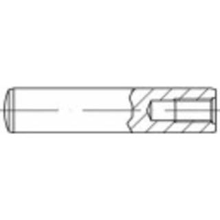 👉 TOOLCRAFT 144927 Cilindrische pen (� x l) 40 mm x 100 mm M20 Staal 1 stuks