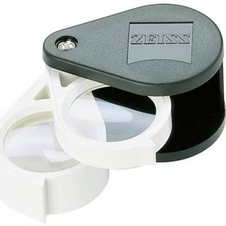 👉 Inslagloep zwart wit Vergrotingsfactor: 9 x Lensgrootte: (Ã) 22 mm Zwart, Zeiss D 36 4250668600036