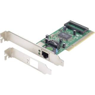 Netwerkkaart 989051 PCI, LAN (10/100/1000 MBit/s) 1 Gbit/s 4016138786644