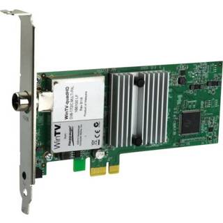 👉 DVB-T2, DVB-T, HD-kabel PCIe x1-Card Hauppauge WinTV-quadHD Met afstandsbediening Aantal tuners: 4