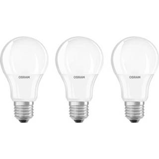 👉 Ledlamp a+ OSRAM LED-lamp E27 Peer 9 W = 60 Warmwit Energielabel: 3 stuks 4052899955493