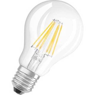 👉 Ledlamp a++ OSRAM LED-lamp E27 Peer 7 W = 60 Warmwit Energielabel: Filament / Retro-LED 1 stuks 4052899951433