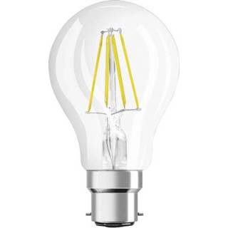 👉 Ledlamp a++ OSRAM LED-lamp B22d Peer 4 W = 40 Warmwit Energielabel: Filament / Retro-LED 1 stuks 4052899961715