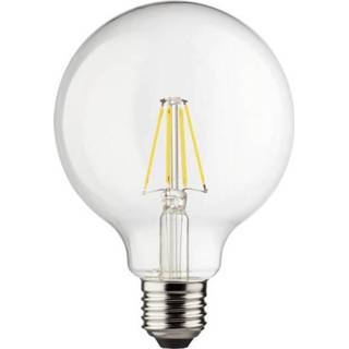 👉 MÃ¼ller Licht LED Energielabel A++ (A++ - E) E27 Bol 8 W = 75 W Warmwit (Ã x l) 95 mm x 140 mm Dimbaar, Filament / Retro-LED 1 stuks