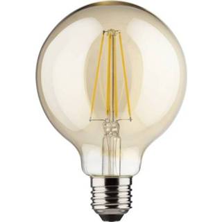 👉 Ledlamp goud a++ Müller Licht LED-lamp E27 Bol 8 W = 66 Energielabel: Dimbaar, Filament / Retro-LED 1 stuks 4018412331762