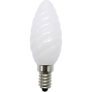 👉 Ledlamp a+ LightMe LED-lamp E14 Gedraaide kaars 3.5 W = 25 Warmwit Energielabel: Filament / Retro-LED 1 stuks 4020856851829