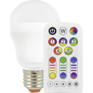👉 Ledlamp Müller Licht LED-lamp E27 Peer 7.5 W = 40 RGBW Energielabel: A Colorchanging, Dimbaar, Incl. afstandsbediening 1 stuks 4018412324047