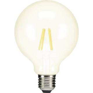 👉 Ledlamp a++ Sygonix LED-lamp E27 Bol 6 W = 60 Warmwit Energielabel: Filament / Retro-LED 1 stuks 4016139153810