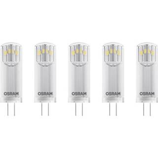 👉 Ledlamp a++ OSRAM LED-lamp G4 Speciale vorm 1.8 W = 20 Warmwit Energielabel: 5 stuks 4058075093959