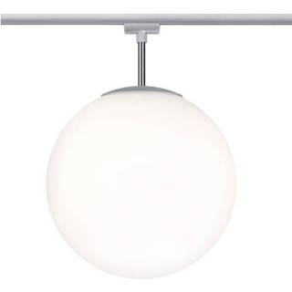 👉 Chroom Paulmann Globe Big 230V-railsysteem lamp URail E27 20 W LED Chroom, (mat) 4000870976043