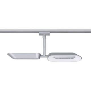 👉 Wit chroom Paulmann Dipper 230V-railsysteem lamp URail LED vast ingebouwd 16 W (mat), 4000870954690