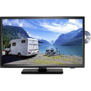 👉 Energielabel zwart Reflexion LDDW19N LED-TV 47 cm 19 inch A DVB-T2, DVB-C, DVB-S, HD ready, DVD-speler