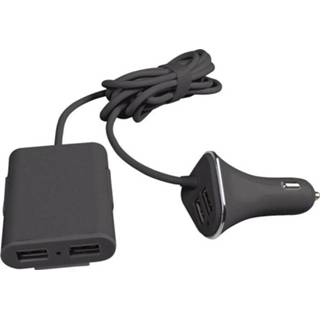👉 USB-oplader Eufab 16471 (Auto, Vrachtwagenlader) Uitgangsstroom (max.) 9600 mA 4 x USB 4017681164712