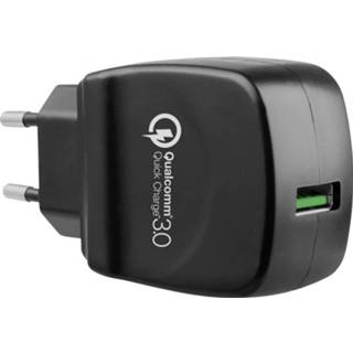 👉 LVSUN QW20 LS-QW20-A USB-oplader Thuis Uitgangsstroom (max.) 3000 mA 1 x USB 3.0 bus A Qualcomm Quick Charge 3.0