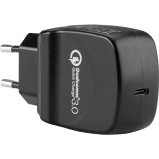 👉 Thuislader USB-oplader LVSUN QW20-C LS-QW20-C (Thuislader) Uitgangsstroom (max.) 3000 mA 1 x USB-C bus Qualcomm Quick Charge 3.0 4260029481402