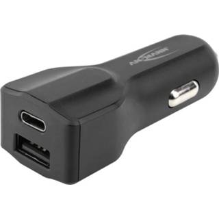 👉 USB-oplader Ansmann 240C 1000-0021 (Auto, Vrachtwagenlader) Uitgangsstroom (max.) 3000 mA 2 x USB, USB-C bus 4013674131815