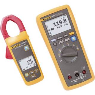 👉 Stroomtang Fluke FLK-A3000 FC KIT Stroomtang, Multimeter Digitaal Kalibratie conform: Fabrieksstandaard (zonder certificaat) Grafisch display, Datalogger CAT III 1000 V, 95969724203