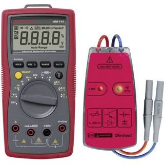 👉 BH Beha Amprobe Bundle 1 AM-510-EUR Multimeter Kalibratie conform: Fabrieksstandaard (zonder certificaat) CAT III 600 V 4016138993134