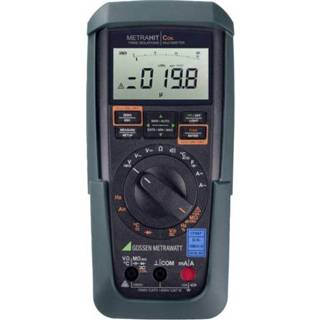 👉 Multimeter Gossen Metrawatt METRAHIT COIL Digitaal Kalibratie conform: DAkkS Spatdicht (IP54) CAT III 1000 V, IV 600 V Weergave (counts): 3100 4012932125764