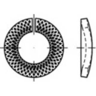 👉 Grendelring Binnendiameter: 30 mm Verenstaal verzinkt, geel gechromateerd 25 stuks TOOLCRAFT 159457