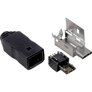 👉 USB-connector Stekker, recht 10120395 BKL Electronic 1 stuks 2050003400749