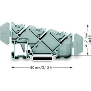 👉 WAGO 812-140 GeÃ¯soleerde verzamelraildrager 25 stuks 4017332812986