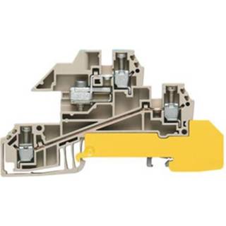 Verdeler-serieklem voor N-rail Weidmüller WD WDL 2.5/2/S/NT/L/PE-L/L Verdeler-serieklem voor N-rail Weidmüller WDL 2.5/2/S/NT/L/PE-L/L 1034100000 25 stuks 4008190086213