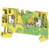 👉 Groen geel PE Randaardeklem Weidmüller A2C 1.5 1552680000 Groen-geel 50 stuks 4050118359862