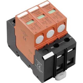👉 Overspanningsbeveiliging Weidmüller VPU II 3 LCF 280V/40kA 1352790000 Overspanningsafleider voor: Verdeelkast 20 kA 4032248583669
