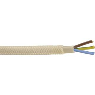 👉 Kash Aansluitkabel 3 x 0.75 mmÂ² CrÃ¨me Per meter 2050002910089