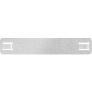 👉 Kabelmarkering Montagemethode: Vastklemmen Markeringsvlak: 60 x 11 mm Geschikt voor serie Frames, Apparatuur en schakelapparatuur, Universeel gebruik Zilver