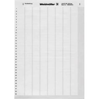 Kabelcoderingslabel LM MT Weidmüller Inhoud MT300 89X34 WS Kabelcoderingslabel LM MT300 89X34 WS Weidmüller Inhoud: 10 stuks 4032248699292