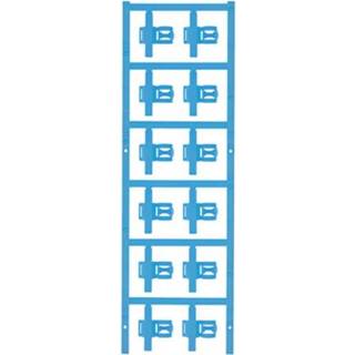 👉 Kabelmarkering blauw Montagemethode: Vastklemmen Markeringsvlak: 30 x 5 mm Geschikt voor serie Enkele aders Atol-blauw Weidmüller SFC 3/30 MC NE BL 1025340000 Aantal 4032248746392