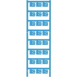 👉 Kabelmarkering blauw Montagemethode: Vastklemmen Markeringsvlak: 12 x 5.80 mm Geschikt voor serie Enkele aders Atol-blauw Weidmüller SFC 2.5/12 MC NE BL 1062030000 4032248811762