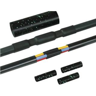 👉 Verbindingsmof met schroefverbinder Kabel-Ã: 12 - 48 mm HellermannTyton 380-04013 LVK-C-5x1,5-6 PO-X BK Inhoud: 1 set