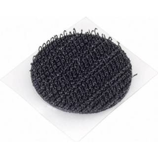 👉 Fastech Klittenband punt om vast te plakken Haakdeel (�) 20 mm Zwart 1 stuks