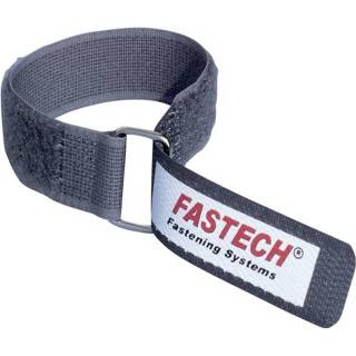 Klittenband grijs Fastech met riem Haak- en lusdeel (l x b) 220 mm 20 1 stuks 7640108881465