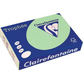 👉 Pastel Clairefontaine Trophée A4 natuurgroen, 80 g, 500 vel 3329680177503