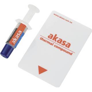 👉 Akasa AK-460 Koelpasta 3.3 W/mK 3.5 g Temperatuur (max.): 200 Â°C