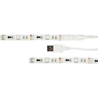 👉 Ledstrip SYNERGY 21 LED-strip complete set met USB-aansluiting 5 V 200 cm RGB 125181 4038816125187