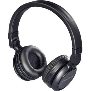 👉 Bluetooth koptelefoon zwart Thomson WHP-6007 B On Ear Headset, Volumeregeling 4047443356710