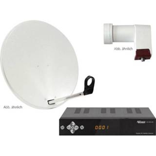 Satellietset met receiver 1 AllVision SAH-S 4000/80-QUAD Set 60 cm 4250370104341