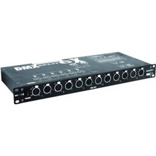 Eurolite DMX Split 6X splitter 6-kanaals bouwvorm Eurolite DMX Split 6X splitter 6-kanaals 19 inch bouwvorm 4026397286335