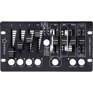 Renkforce LEDmaster-II DMX controller 6-kanaals Renkforce LEDmaster-II DMX controller 6-kanaals 4016138886085