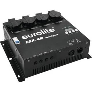 👉 Eurolite ESX-4R DMX switchpack 4-kanaals 4026397473407