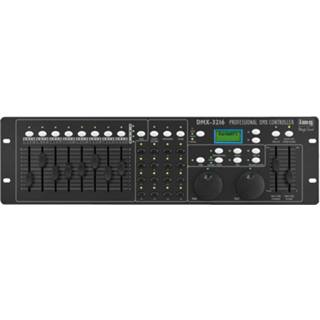 Img stageline DMX controller Sound-to-light, bouwvorm DMX-3216 IMG STAGELINE DMX-3216 DMX controller Sound-to-light, 19 inch bouwvorm 4007754237627