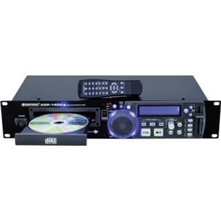 👉 DJ 19 inch enkele CD-player Omnitronic XDP-1400 4026397361711
