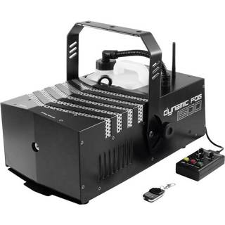 👉 Rookmachine Eurolite DYNAMIC FOG 1500 Incl. bevestigingsbeugel, radiografische afstandsbediening, kabelgeboden Met lichteffect 4026397549621