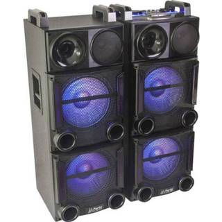 👉 Party speaker 30 cm 12 inch Party BOX412 1200 W 1 paar